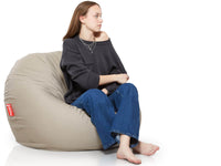 Medium Bab babzsákfotel, Pamut Retro - Drapp (belső huzattal) 1 - HuppanjBele.hu