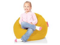 Mini Bab babzsák - Pamut Retro - Citromsárga (Belső huzattal) - HuppanjBele.hu