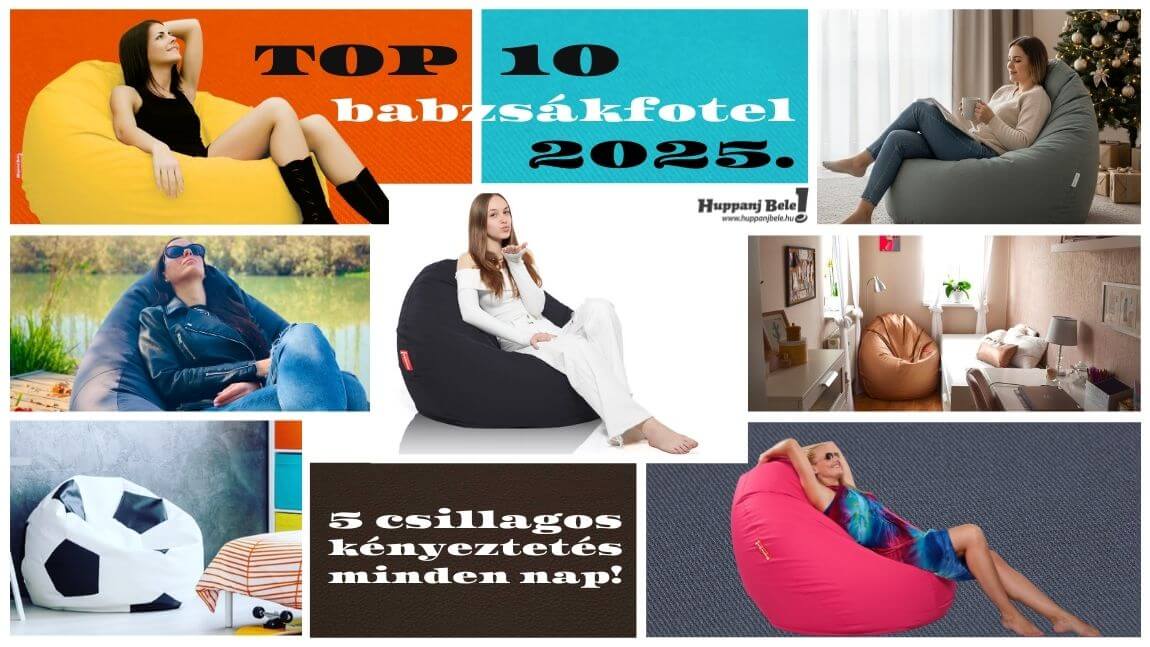 TOP-10 Babzsákfotel 2025-ből! - Babzsák Blog