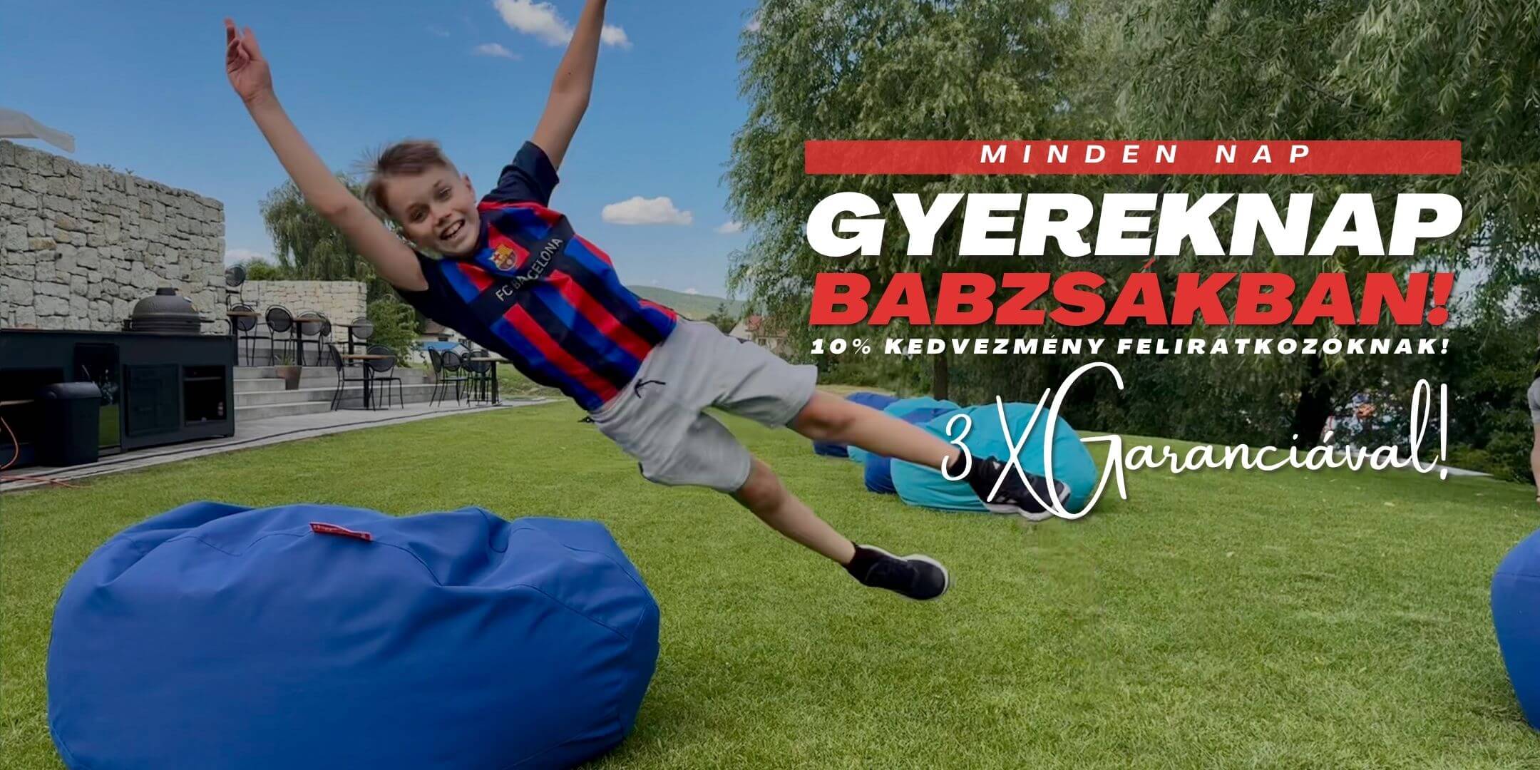 Babzsákfotelek gyereknapra